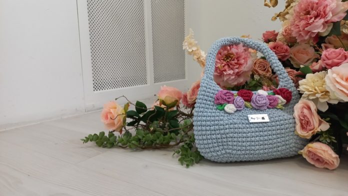 zsinórfonal táska horgolás