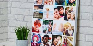 Hogyan helyezz el egy vászonképen több képet? vászonkép montázs